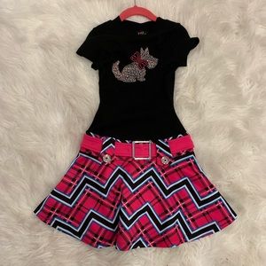 Girls Puppy Dress